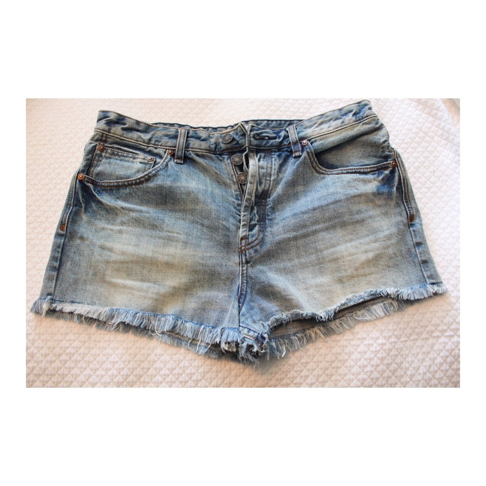 Free People Denim Shorts